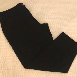 Eileen Fisher washable crepe ankle pants.